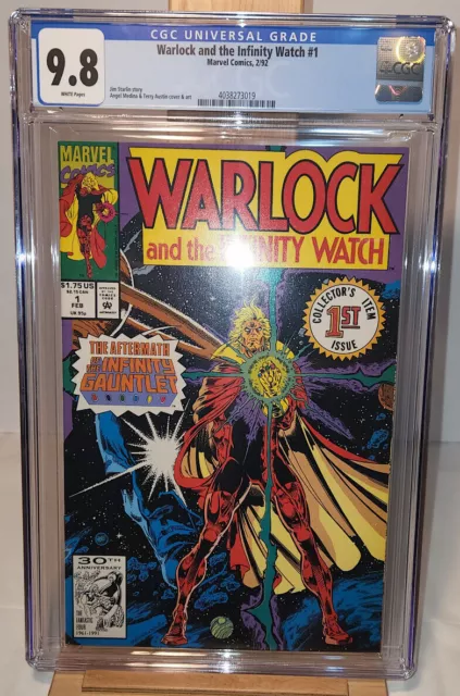 Warlock and the Infinity Watch (1992) #1 CGC NM/M 9.8 White Pages Marvel 1992