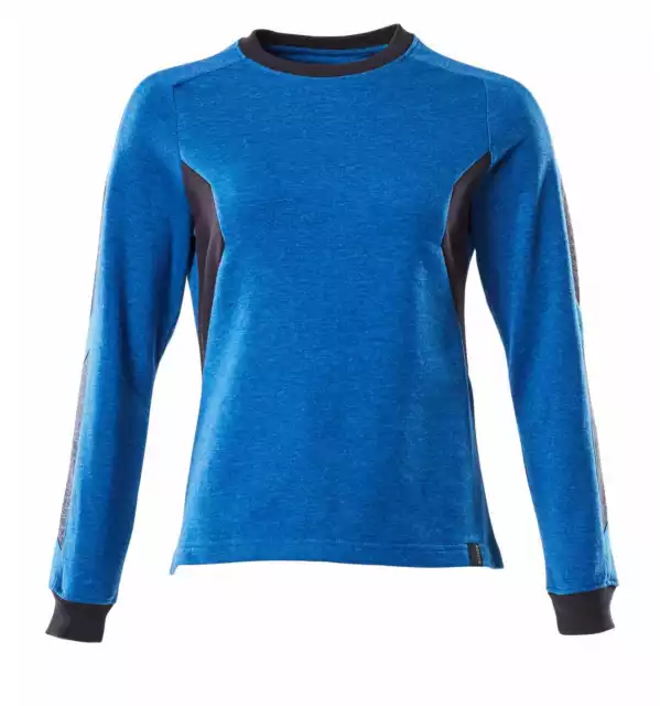 Mascot ACCELERATE Sweatshirt, Damenpassform 18394 Gr. L azurblau/schwarzblau