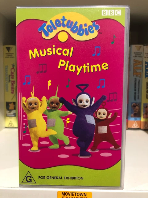 TELETUBBIES MUSICAL Playtime Vhs 19 24 PicClick UK