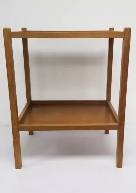 Side Table Wooden Solid 56x40cm Height 72cm Shelf MR