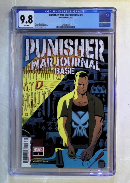 The Punisher War Journal Base #1 (2023 Marvel) 1st Print CGC 9.8