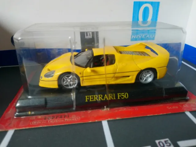 Ferrari F50 1/43 ixo Collection Ferrari Fabbri 2005 neuf et blister scellé