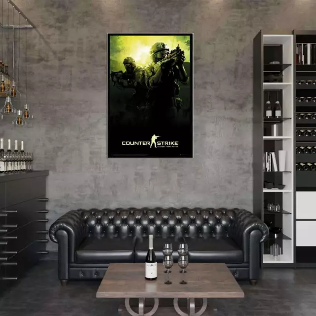 88885 Counter Strike Global Offensive Cork Pin Wall Print Poster Plakat 3