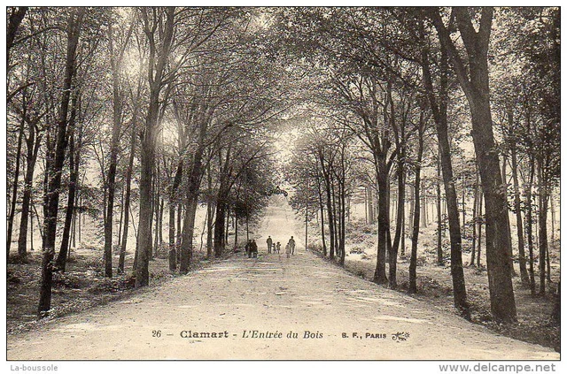 92 CLAMART - l'entree du bois