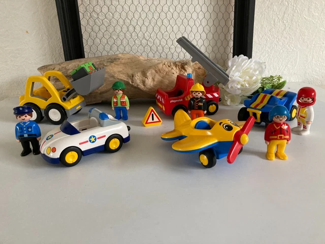 Jouet Enfant 3 Ans avec Camion Pompier Voiture Enfant - Avion ave Son Lumière Jeux Educatif