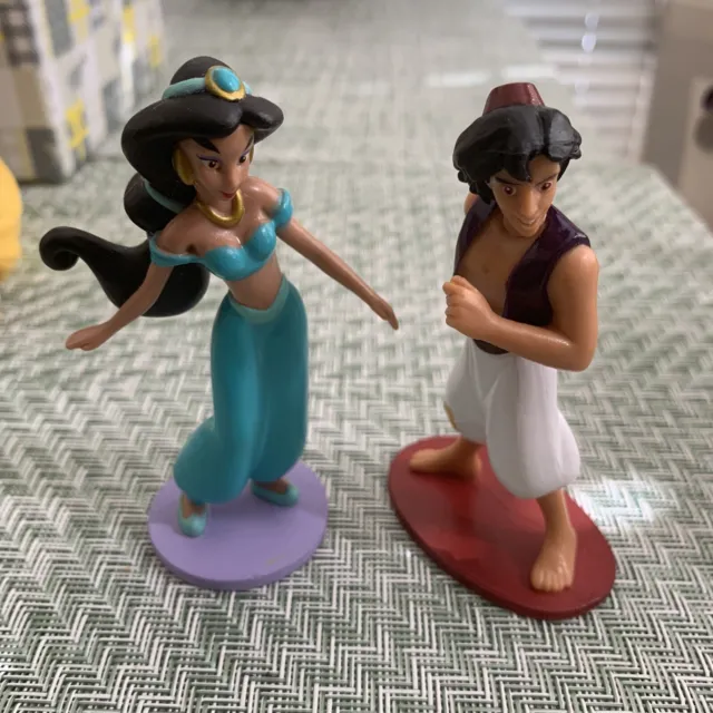 Disney Aladdin Jasmine 3.5" Cake Topper Plastic Figurines