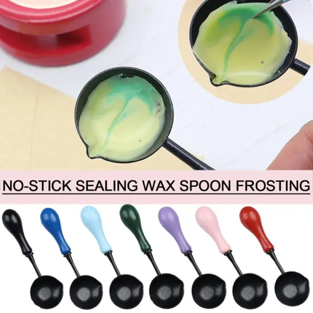 Wax Seal Stove Warmer Melting Spoon Kit Sticks Furnace Tool For