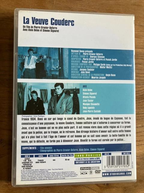 DVD LA VEUVE couderc / Alain Delon / Signoret EUR 14,00 PicClick FR