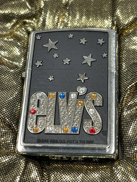 Zippo 2007 Elvis Presley Swarovski Limited Edition Lighter Sealed In Box C28 2