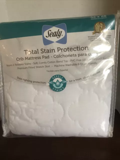 *NUEVO* ALMOHADILLA COLCHÓN CUNA IMPERMEABLE PROTECCIÓN TOTAL CONTRA MANCHAS 52x28