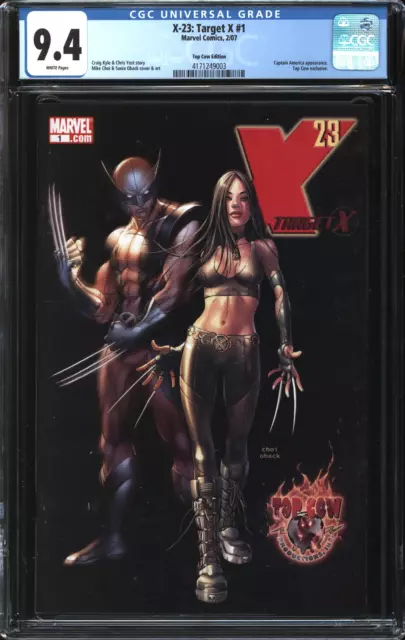 X-23: Target X (2007) #1 Top Cow Edition CGC 9.4 NM