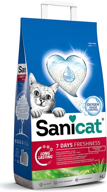 Aloe vera Sanicat 7 días 4 L, blanco