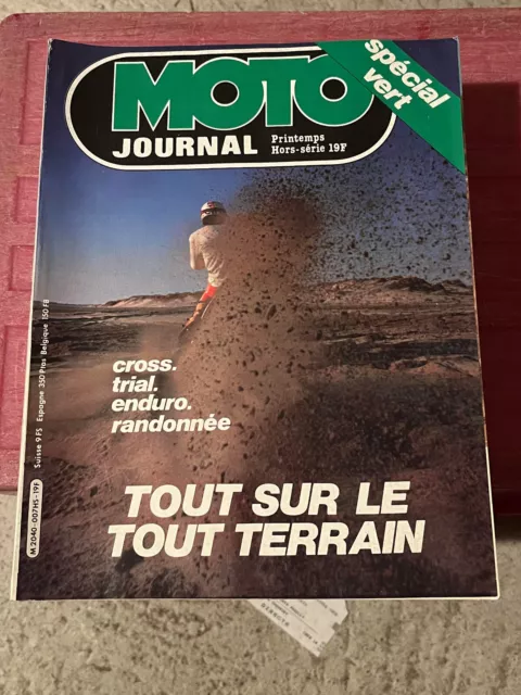 MOTO JOURNAL HS «Spécial Tout-Terrain 1981» Cross Enduro Trial Trail Paris-Dakar