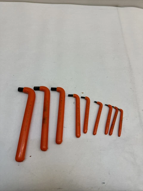 Salisbury Insulated Tool Hex Wrench type L 9 piece set