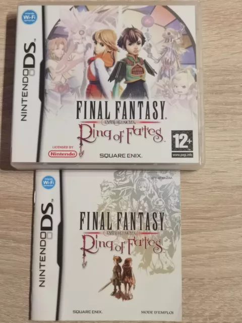 Final Fantasy Crystal Chronicles Ring Of Fates Nintendo Ds Lite Dsi 2Ds 3Ds