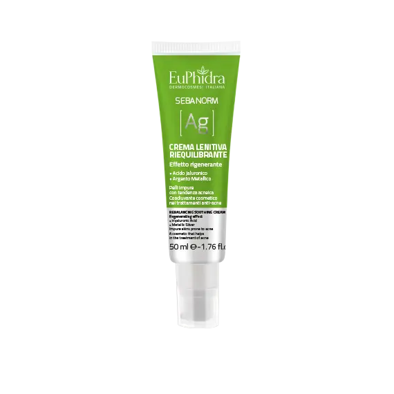 Sebanorm Ag Crema Lenitiva Riequilibrante Euphidra 50ml