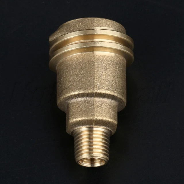 Collegamento tubo in ottone QCC1 1/4" adattatore filettatura maschio connettore propano