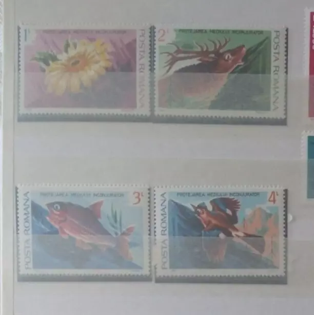 Rumänien 1984 Umweltschutz MiNr4031-4034  **/MNH/Postfrisch