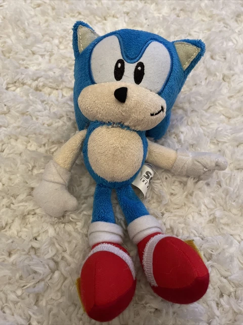 SONIC THE HEDGEHOG jazwares 20th anniversary classic sonic plush £20.00