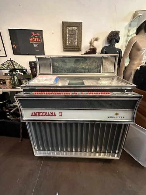1968 Wurlitzer Americana Ii 2 Jukebox
