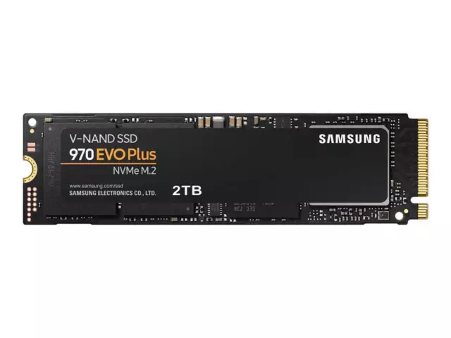 Samsung 970 EVO PLUS - 2 To SSD - M.2 NVMe PCIe 3.0 x4