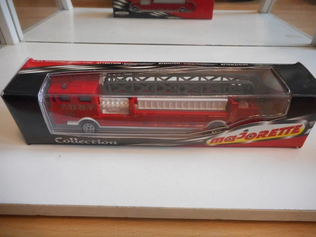 Majorette Super Movers – Camion échelle Pompiers – Série 600 #612 – échelle HO