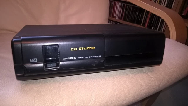 ALPINE OLD SCHOOL high end 5957 5957s cd changer MBUS