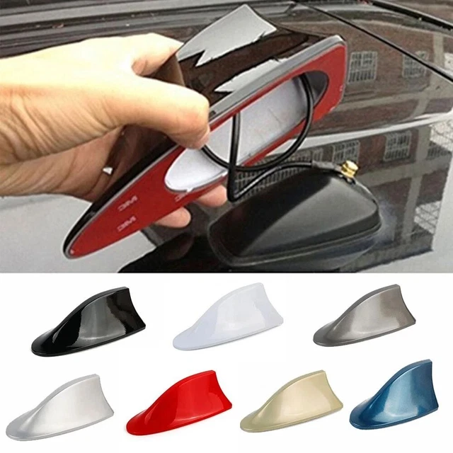 CAR SHARK FIN Roof Radio Signal AM/FM Aerial Antenna Cover Cap For Ford ...