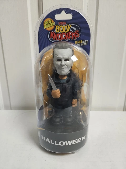 Neca Michael Myers Halloween Body Knockers Solar Powered Horror 6.5" Figure New