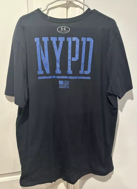 Under armour sale nypd t shirt