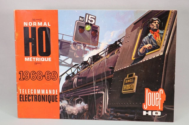 Lot 7 Catalogues Jouef Trains Électrique Circuit Voiture