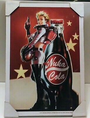 Fallout Nuka Cola Girl Picture 11.5 x 8.5 inches Bethesda