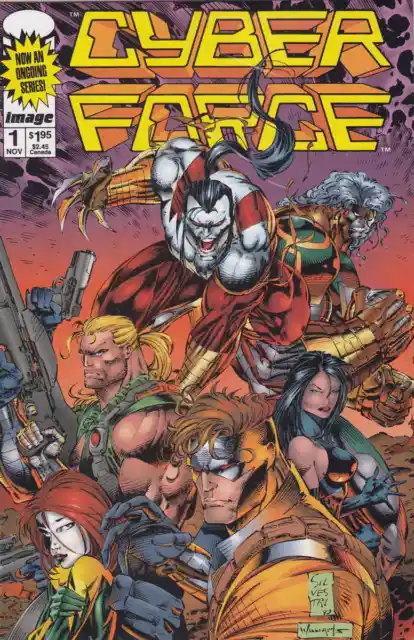 Cyberforce Cyber Force #1 Volume 2 Image Comics November Nov 1993 (VFNM)