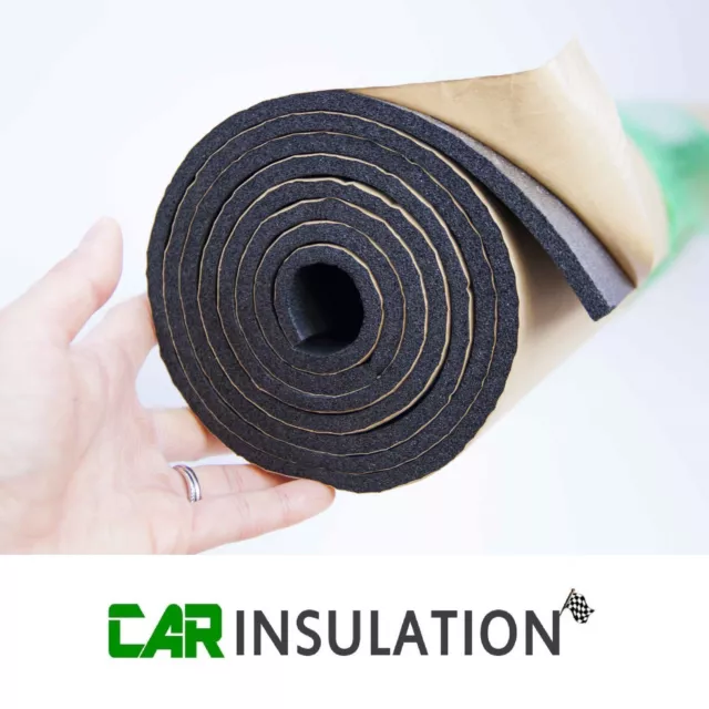 1m2 Roll 5mm Car Sound Proofing Deadening Van Closed Cell Insulation Foam Mat