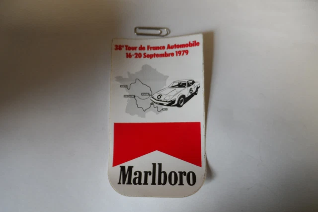 Autocollant Vintage Marlboro Leisure Wear – Ski Show – Les 2 Alpes – Original
