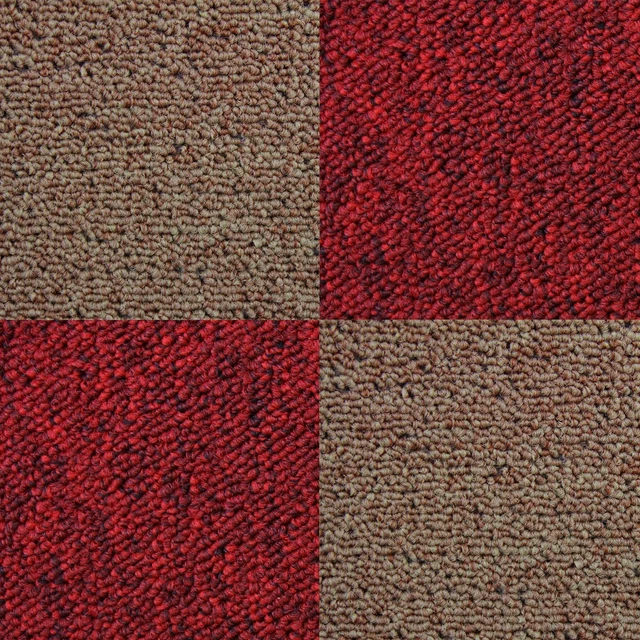 20x Charcoal Black Carpet Tiles 5m2 Commercial Heavy Duty Premium Grey Flooring