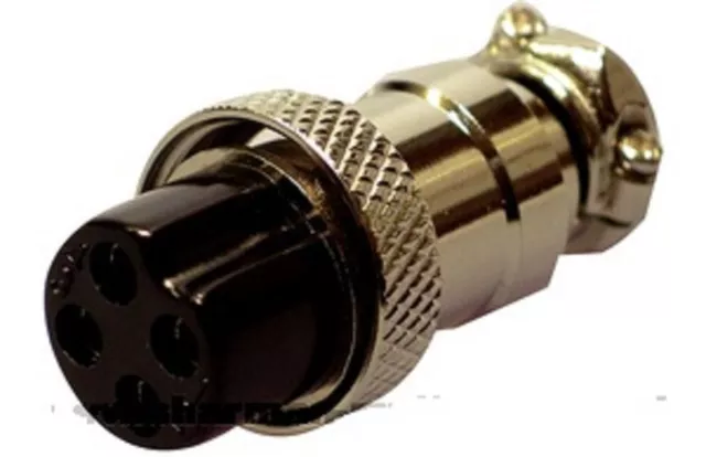 4 Pin Microphone Plug  High Quality Mic Cb Ham Radio