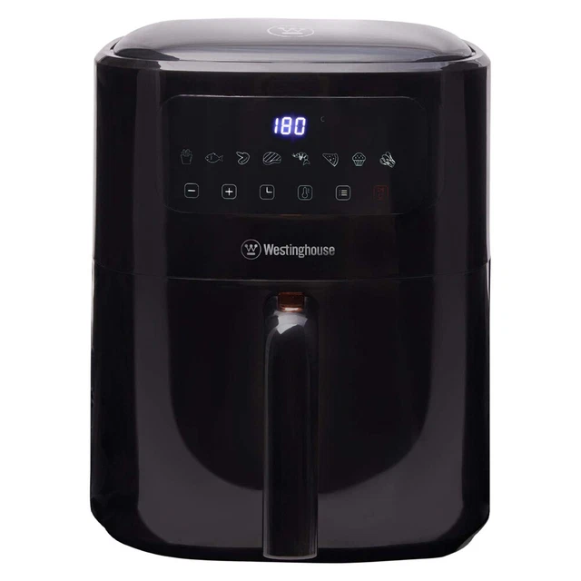 WESTINGHOUSE 1800W/200°C DIGITAL Air Fryer Benchtop Kitchen Oven Black