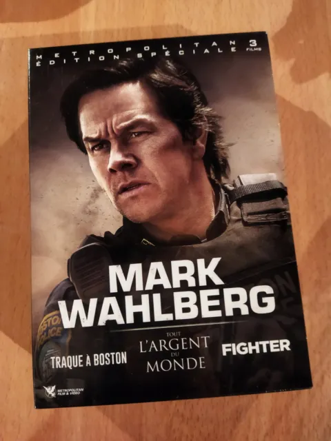 Coffret DVD Neuf / Mark Wahlberg Fighter Traque A Boston Tout L'argent Du Monde