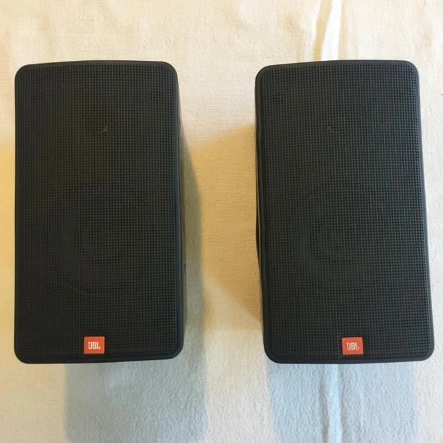 JBL ESC 200 Speakers For Surround Processor/Amplifier Set of 2 Cosmetic