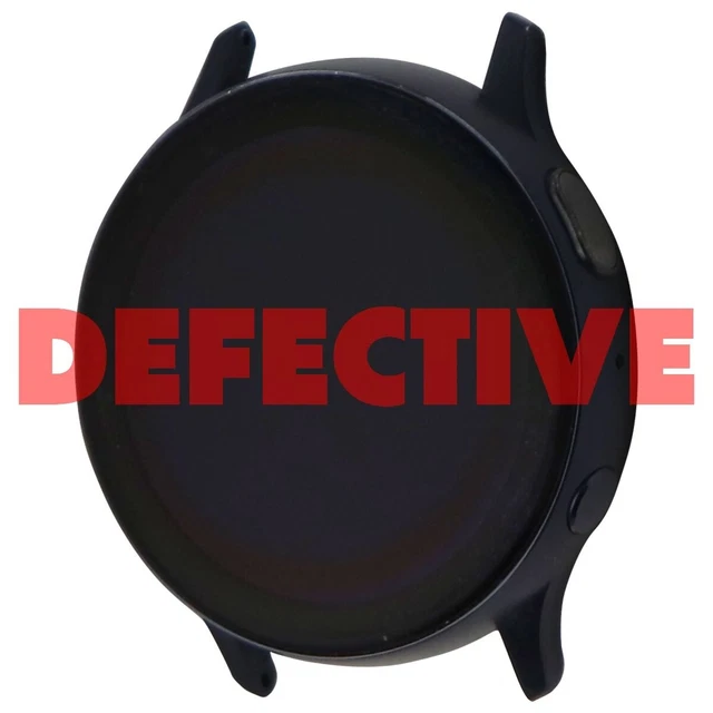 DEFECTIVE  Samsung Galaxy Watch Active2 (Bluetooth) 40mm - Aqua Black (SM-R830)