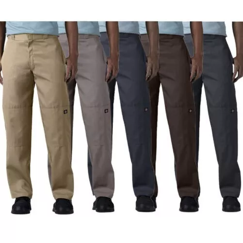 Dickies Hombre 85283 Holgado Doble Rodilla Móvil Bolsillo Trabajo Pantalones