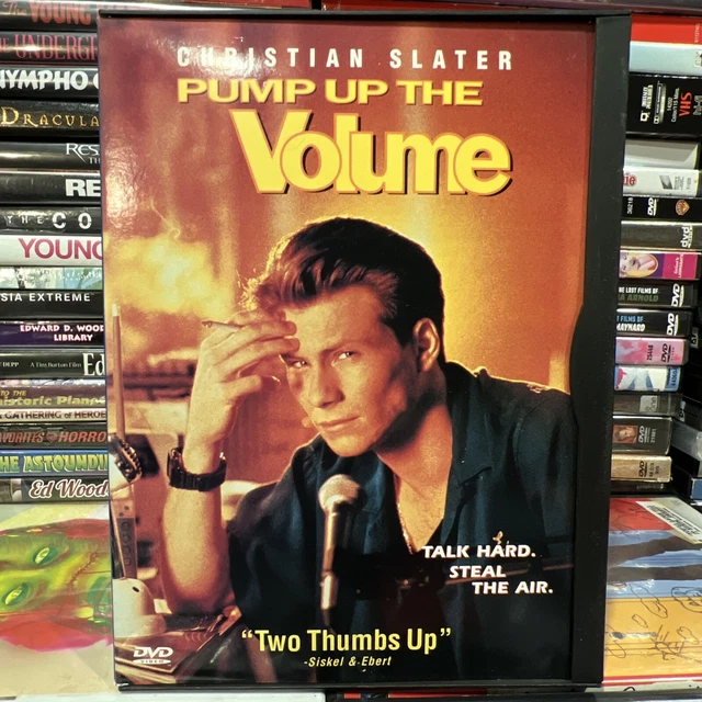 PUMP UP THE Volume 1990 DVD Christian Slater Samantha Mathis Rock