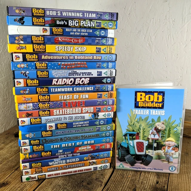 OFFICIAL BOB THE Builder Animation DVD Bundle/Collection/Job Lot x24 £