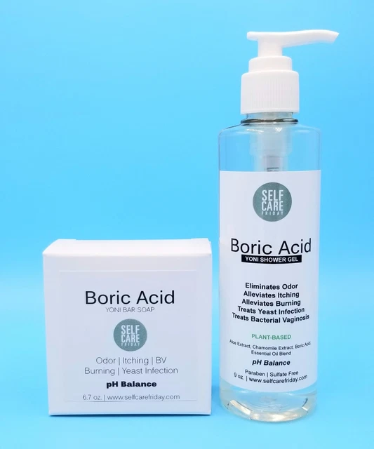 Paquete de jabón Boric gel de ducha X barra bórica