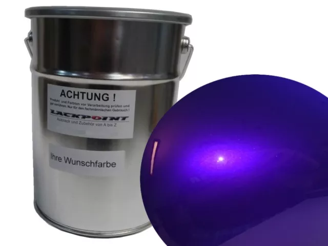 3 Litre Prêt à Être Pulvérisé Basislack Mystic Violet Métallique Vernis Voiture