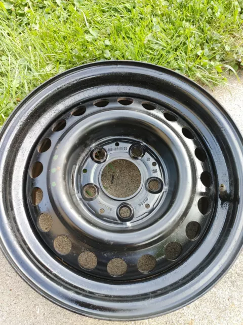 Mercedes 280SE 280SL 450SL steel wheel vented 6.5" x 14" W108