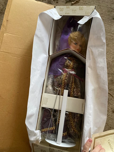 heritage signature collection porcelain doll