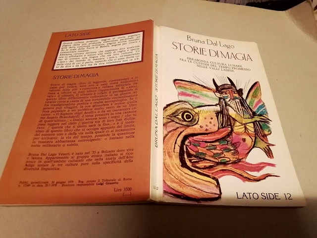B. DAL LAGO, STORIE DI MAGIA, LATO SIDE 12, 1979, 11g24