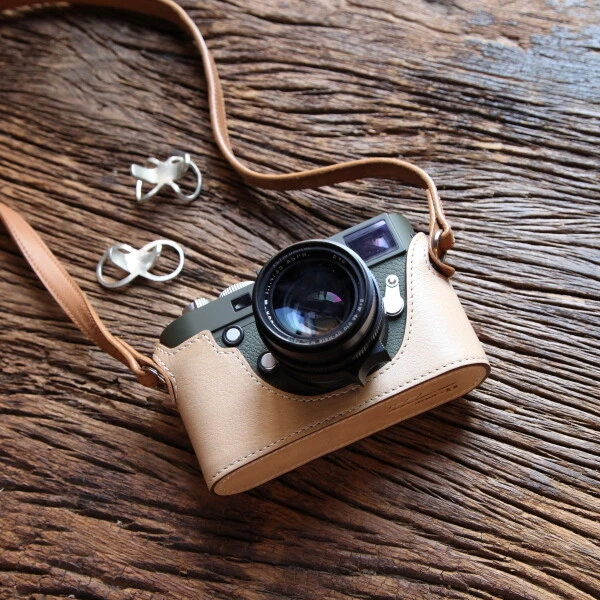 Genuine Leather Half Case For Leica Big M Typ240 Typ 240 M240-P M240 MP Camera